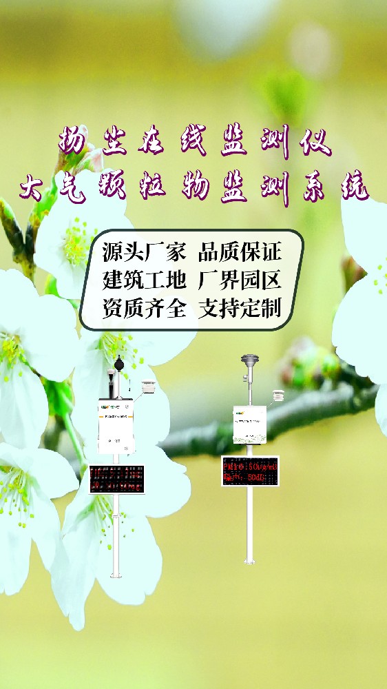抚州扬尘污染在线监测系统：精准监测守护城市空气质量