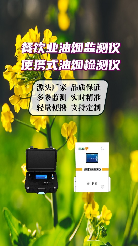 酒泉餐饮油烟治理：在线监测设备守护戈壁明珠蓝天